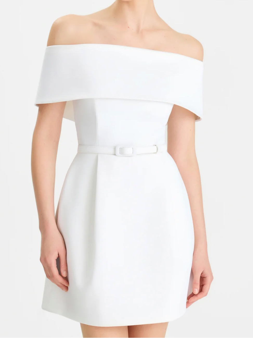 Nadine Merabi Harper White Dress Xl
